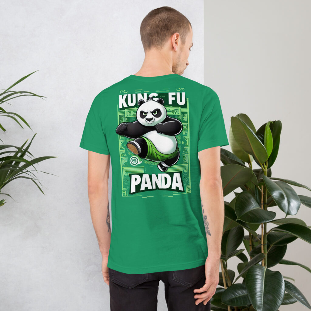 Green Panda Poo T-shirt