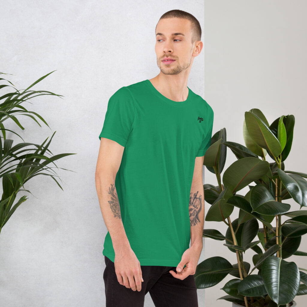 Panda Poo Power – Green Round Neck Classic T-Shirt