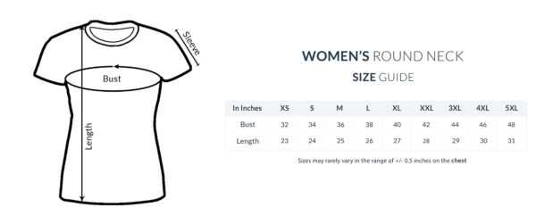 Family Bond T-Shirt | Size Chart Sky Blue Unity Design - Fearless Fit