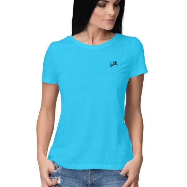 Family Bond T-Shirt | Front Sky Blue Unity Design - Fearless Fit