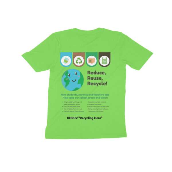 EcoWarrior Recycling Awareness T-Shirt | Sustainable Fashion by FearlessFit - Image 2